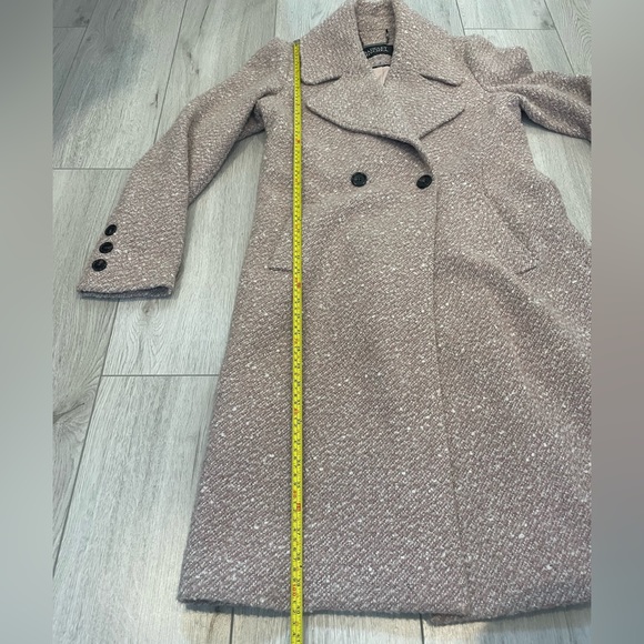Badgley Mischka Wool Blend Long Coat - Picture 13 of 15